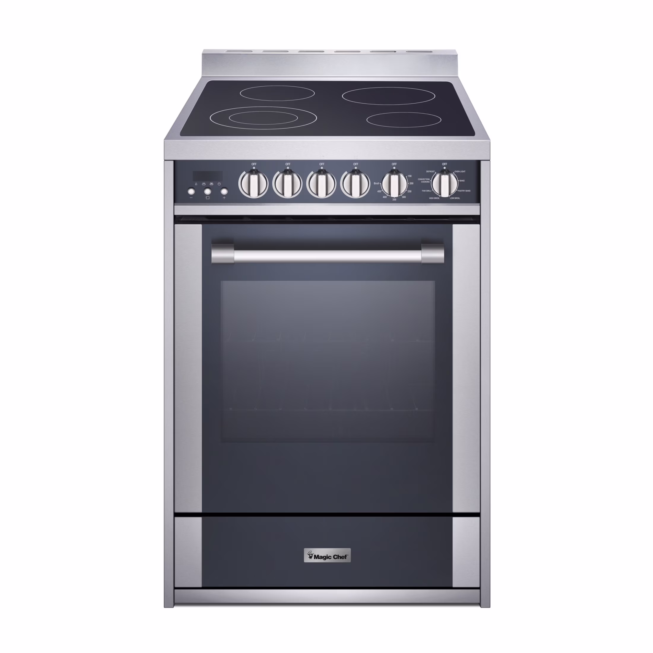 2.2 cu. ft. Electric Range with Convection in Stainless Steel in Stainless Steel(Stainless Steel)