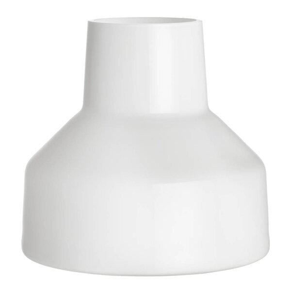 Solare lav vase 22x20 cm hvit