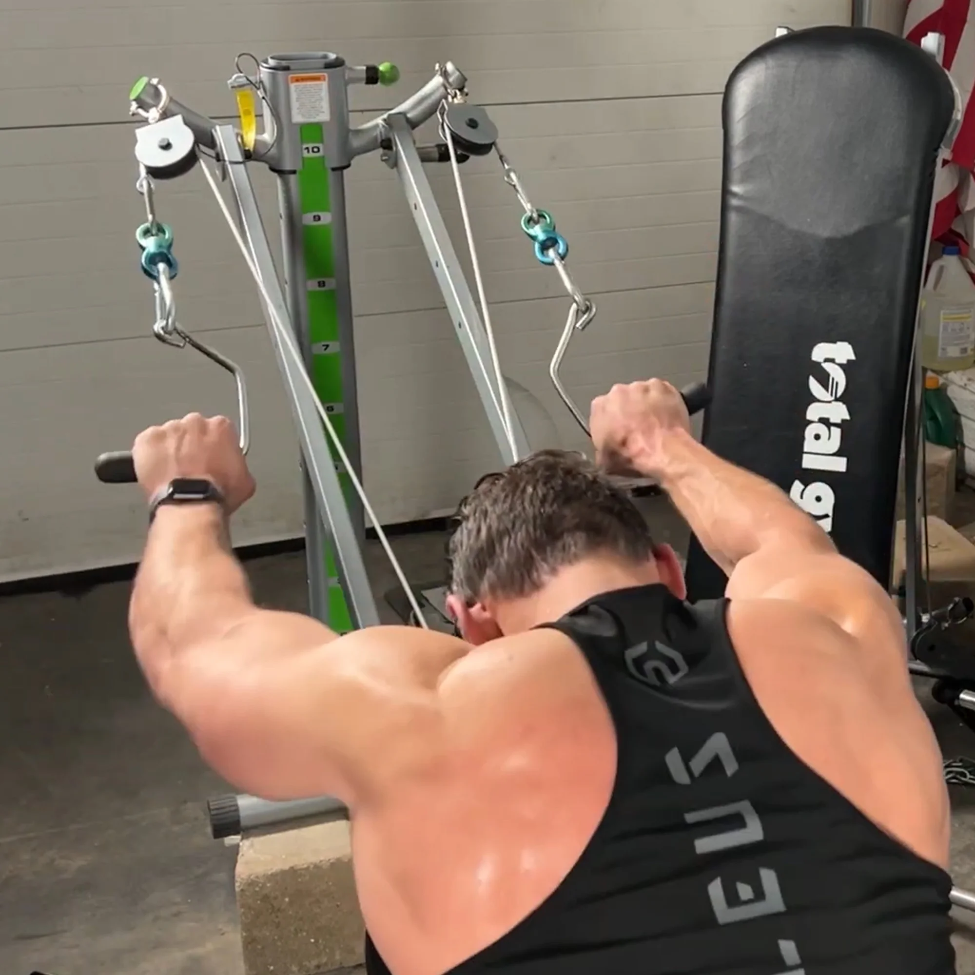 APEX G5 Home Fitness Incline Weight Trainer Equipment w/ 10 Resistance Levels(10 Resistance Level) Image 7