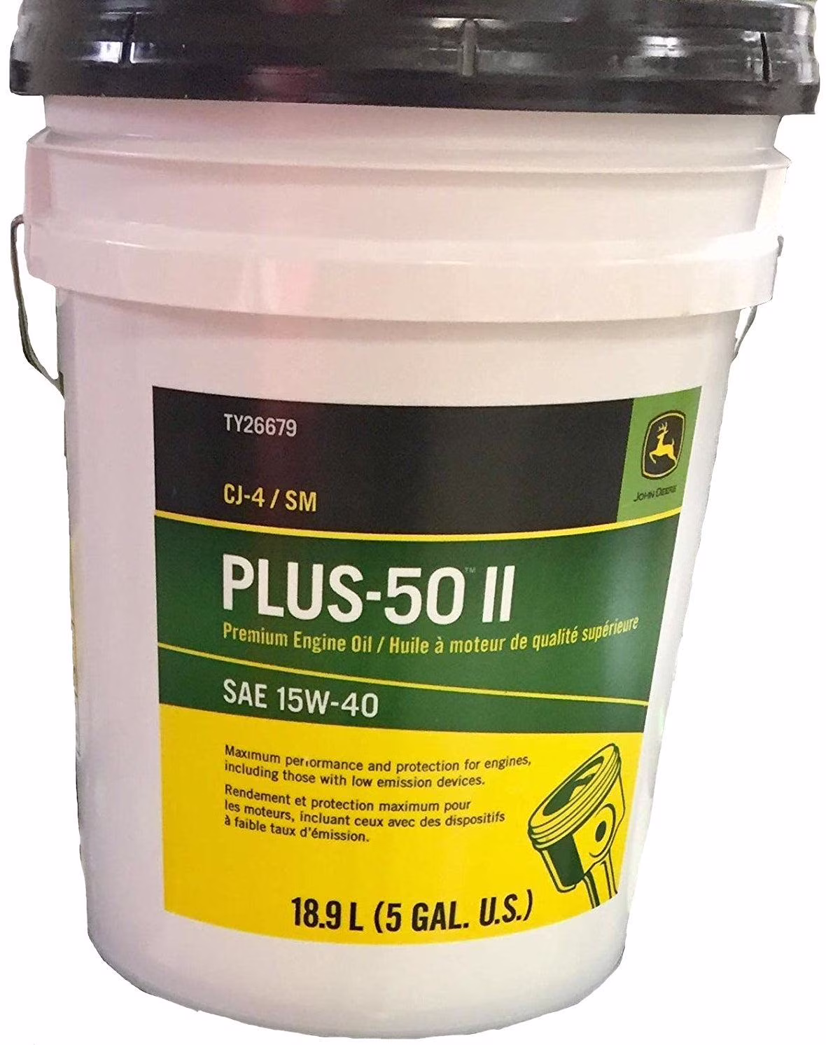 Plus-50 II Corrosion Protection Diesel Motor Oil 15W 40, 5 gal