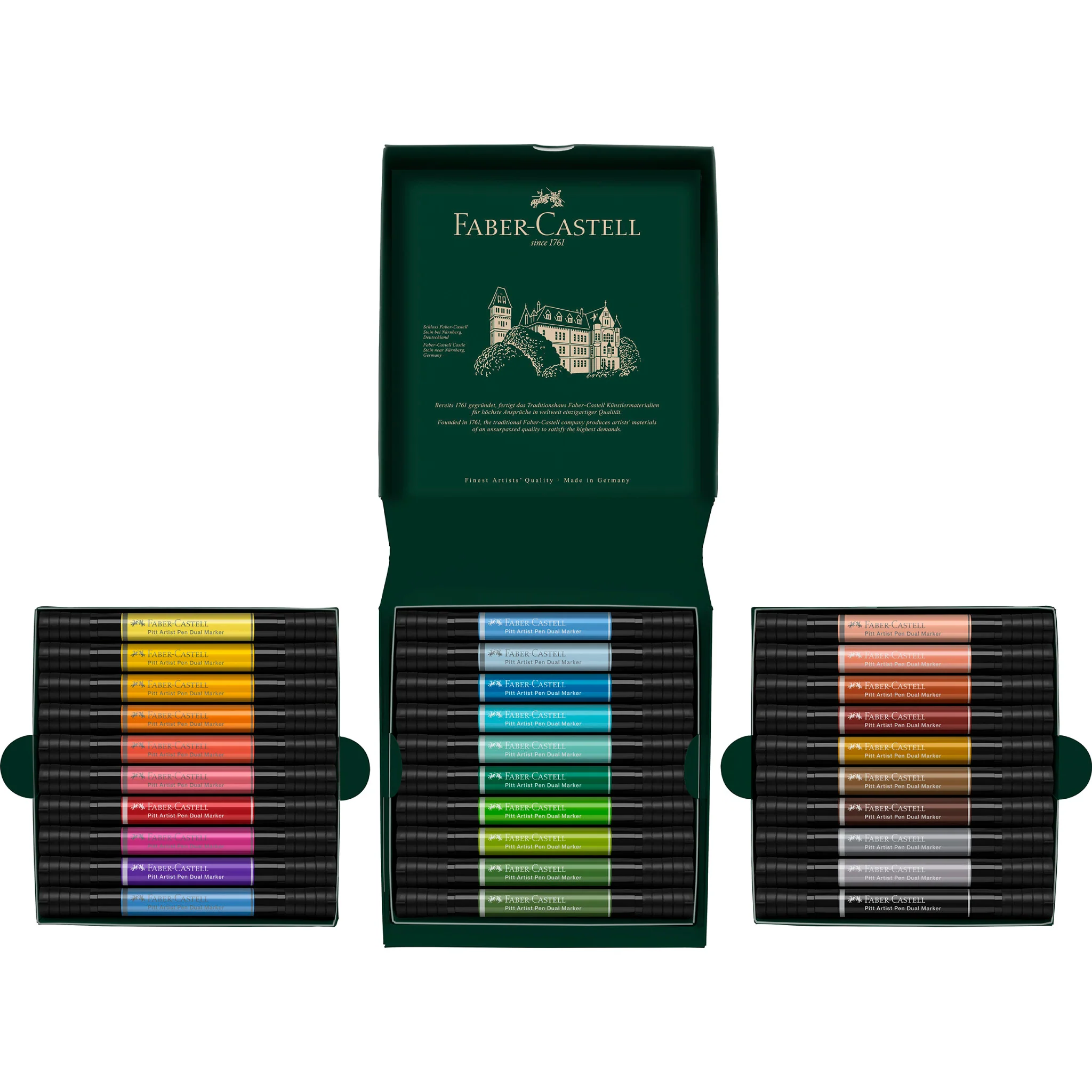 Stylo marqueur double Pitt Artist Pen, étui de 30