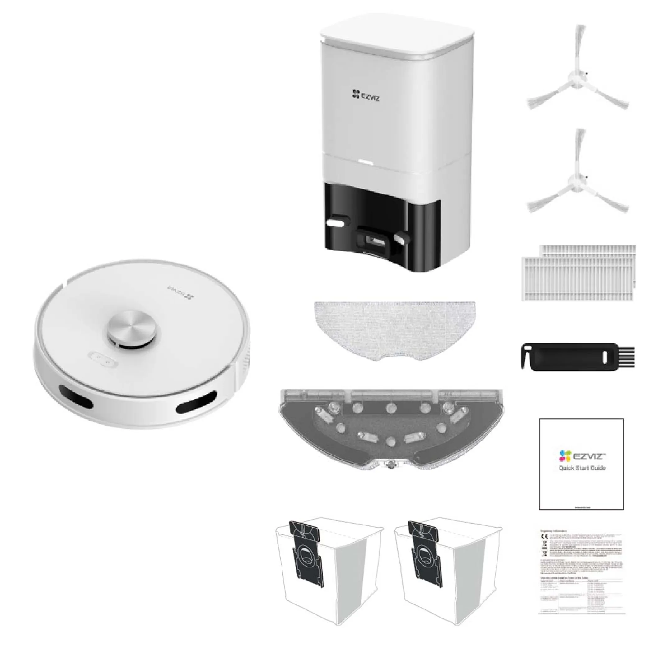 Ezviz 2 in 1 Robotstofzuiger RE5 Plus