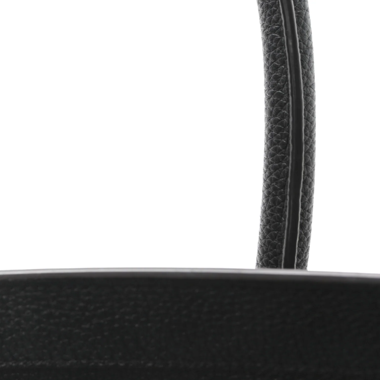 Drummed Calfskin Mini Luggage Black