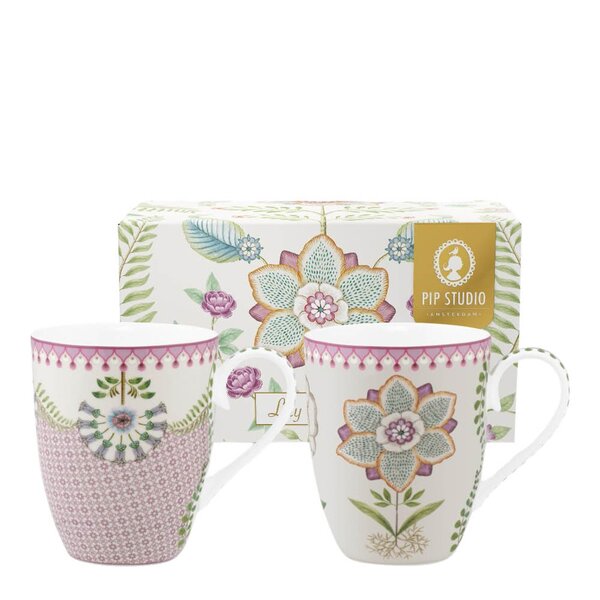 Lily & Lotus krus stor 36,5 cl 2 stk off-white