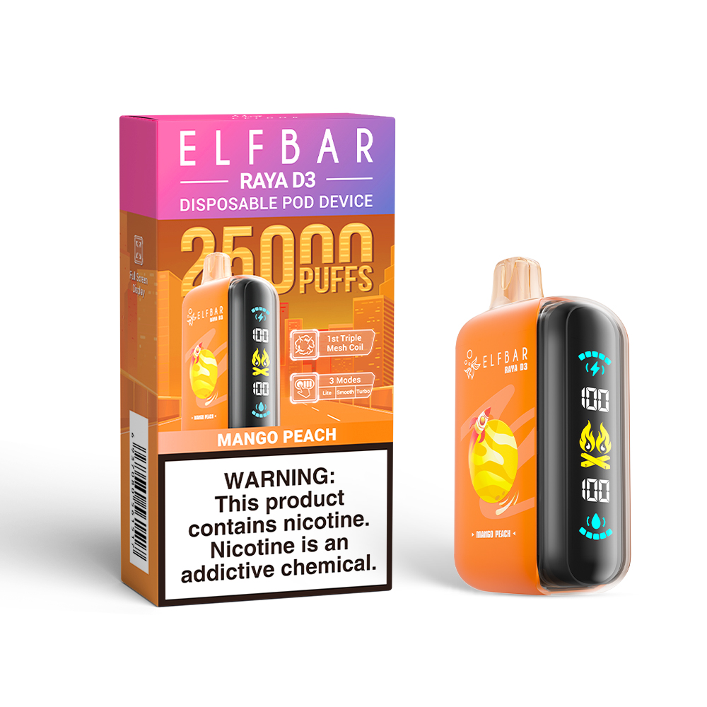 ELF BAR RAYA D3 25000 PUFFS