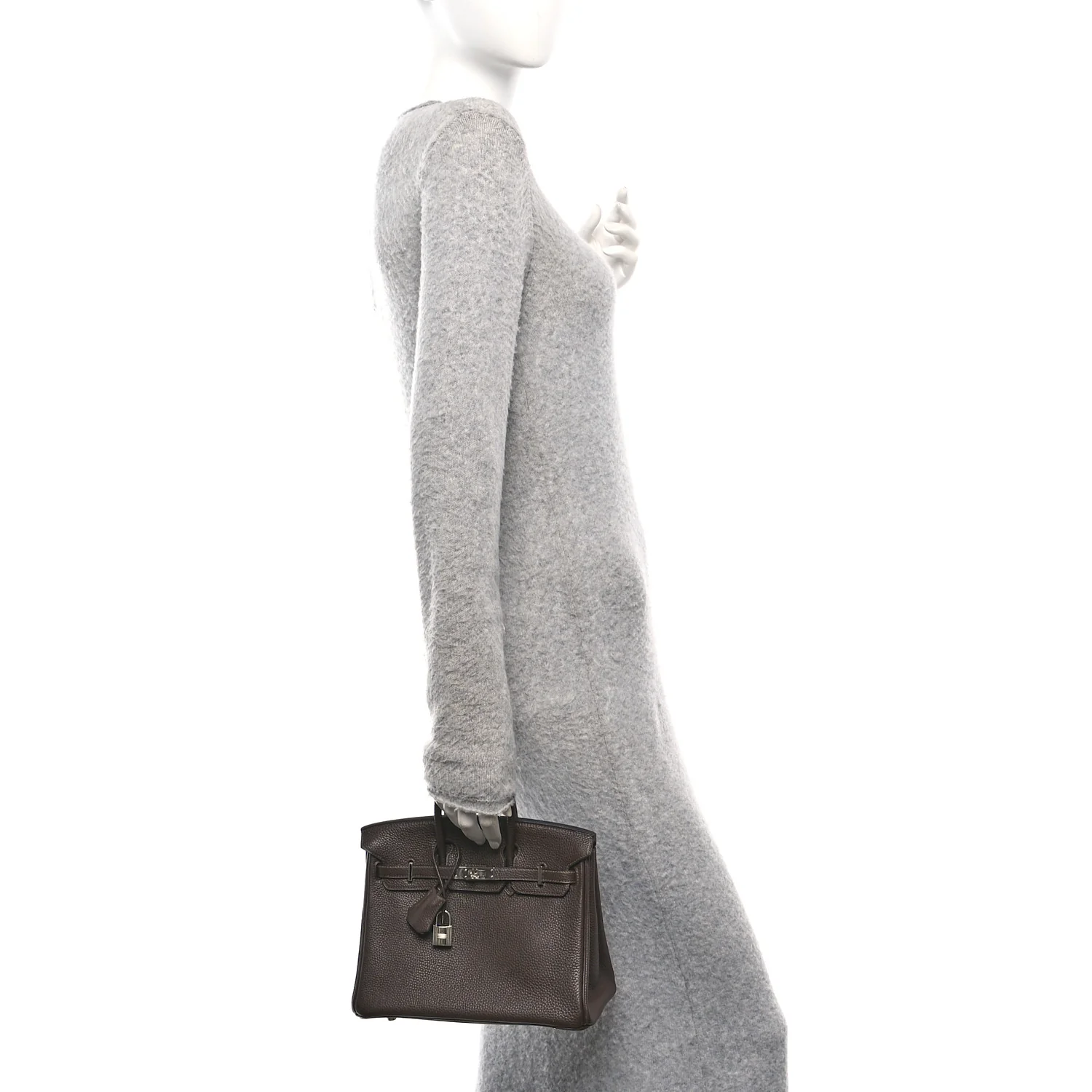 Togo Birkin 25 Chocolate