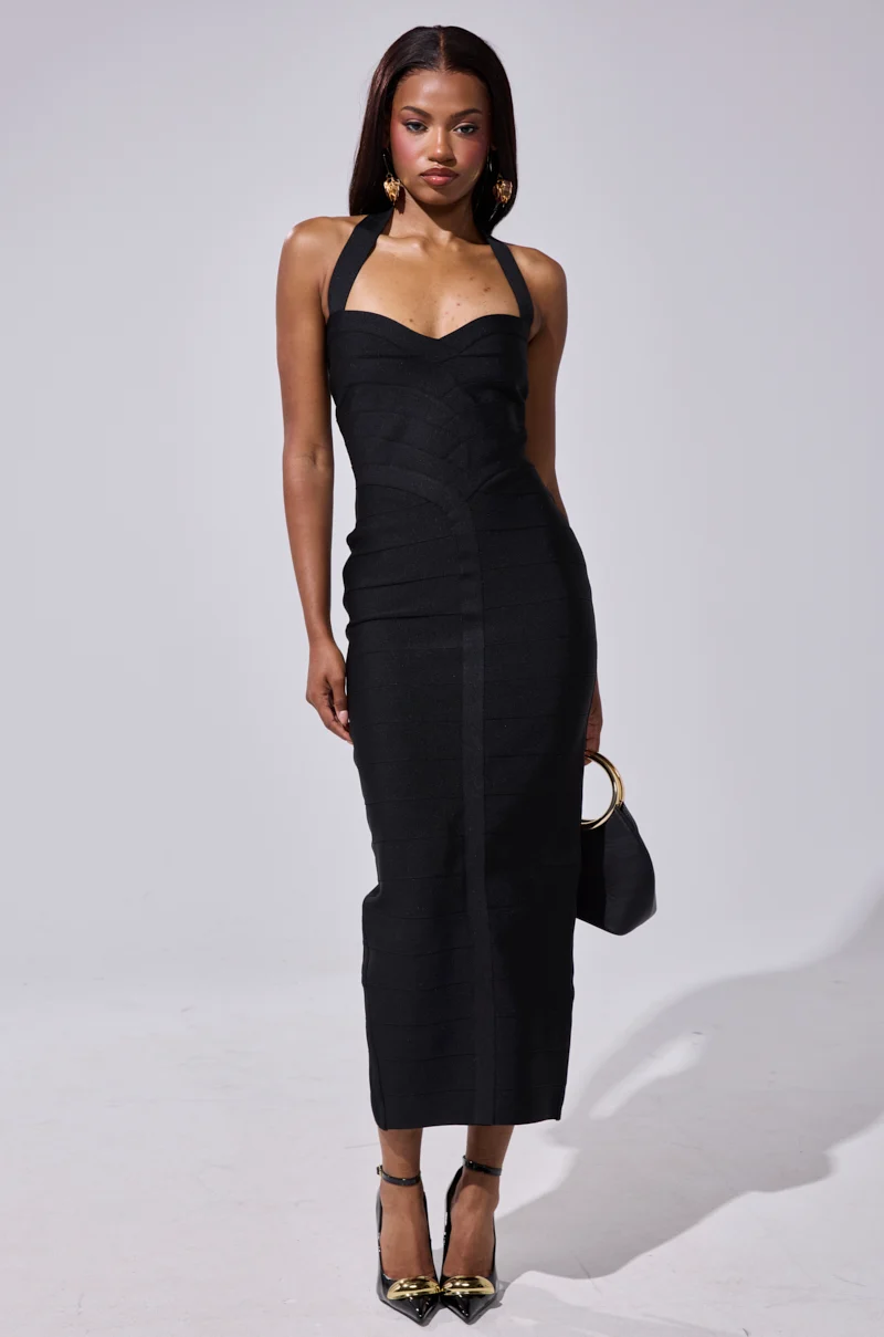 LOVELY DAYS BANDAGE MIDI DRESS - Akira Store