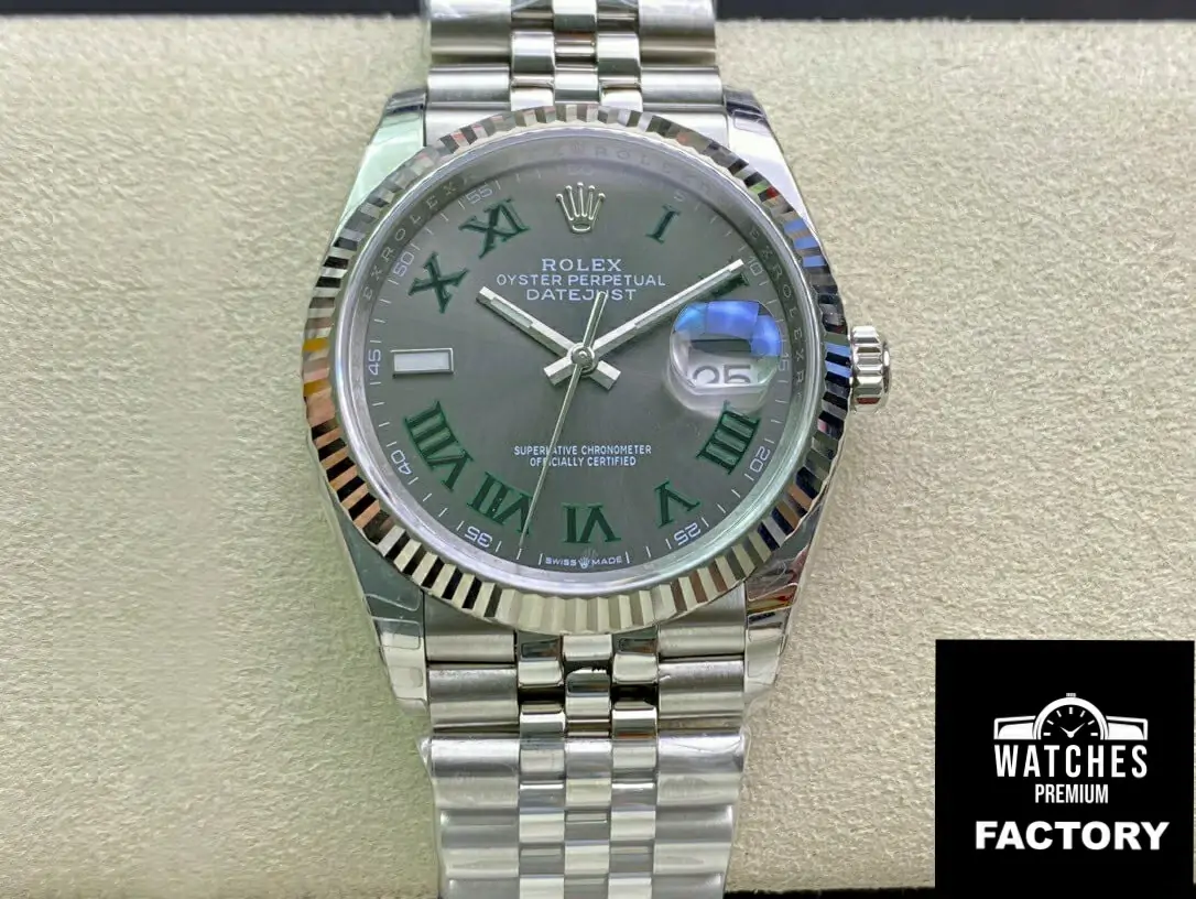 Rolex Datejust M126234-0045 36MM EW Factory Stainless Steel Strap