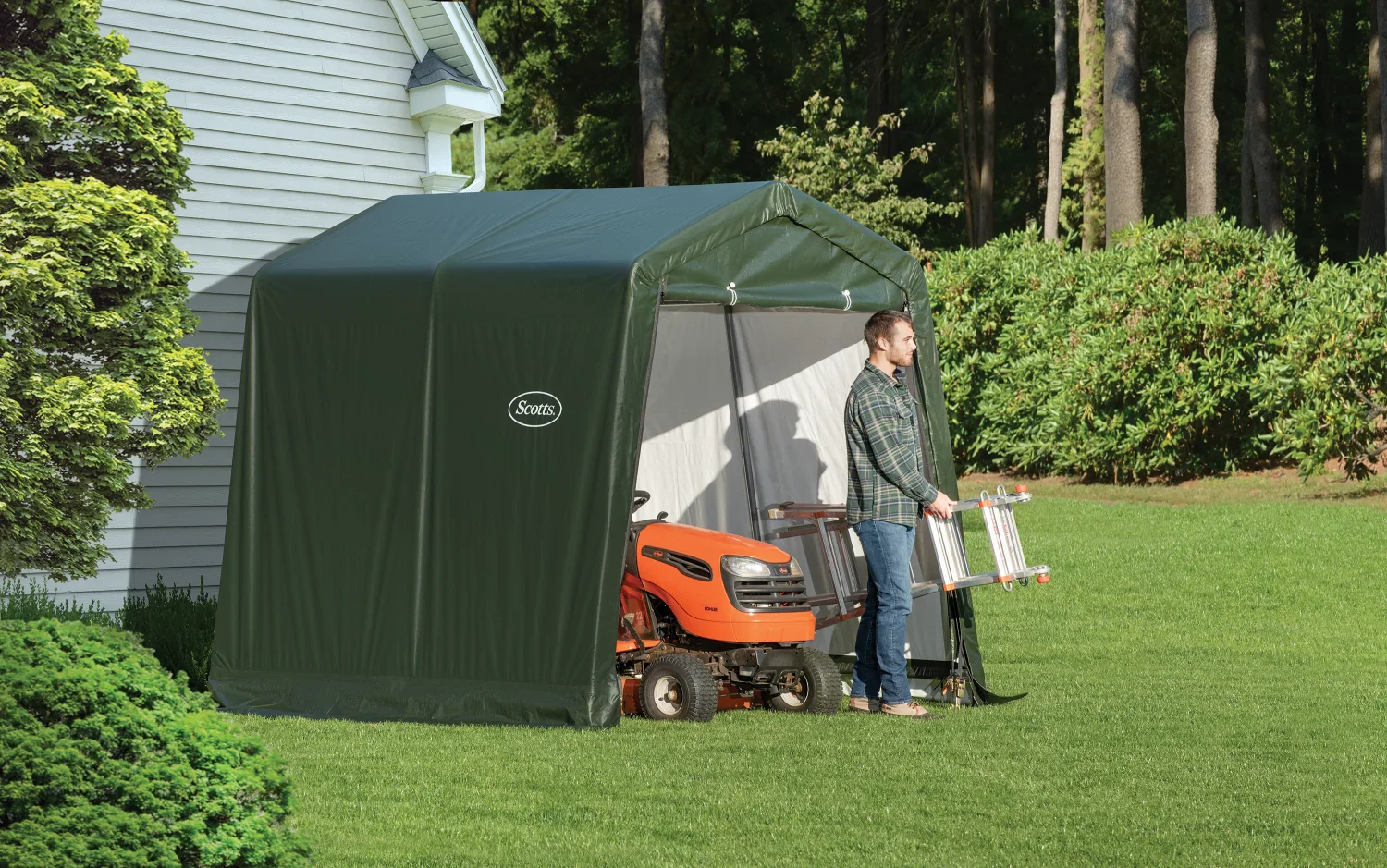 Scotts Garden Shed 4 X 4 X 6�� Green Peak