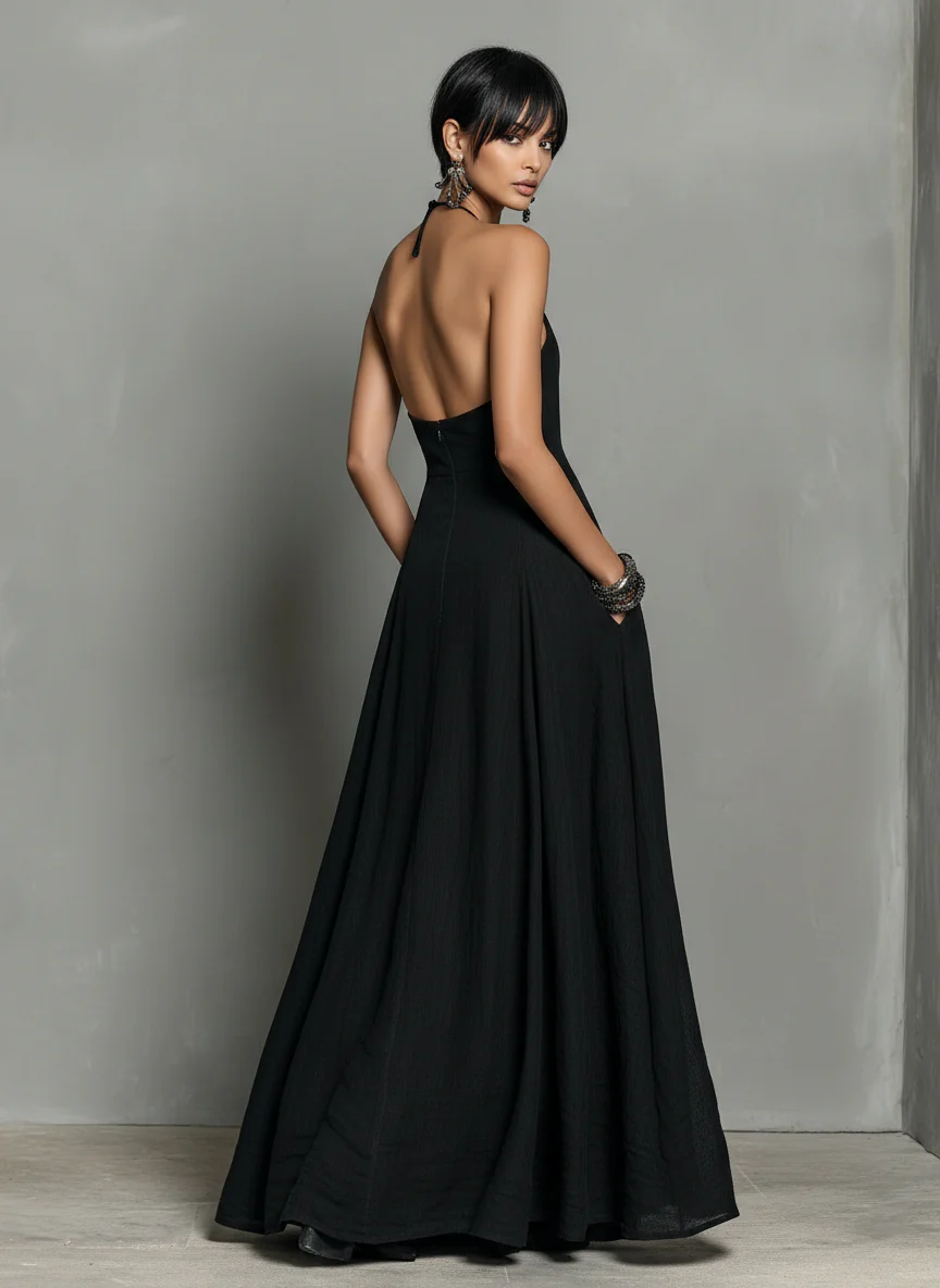 Vitalia | Robe Maxi Sans Manches