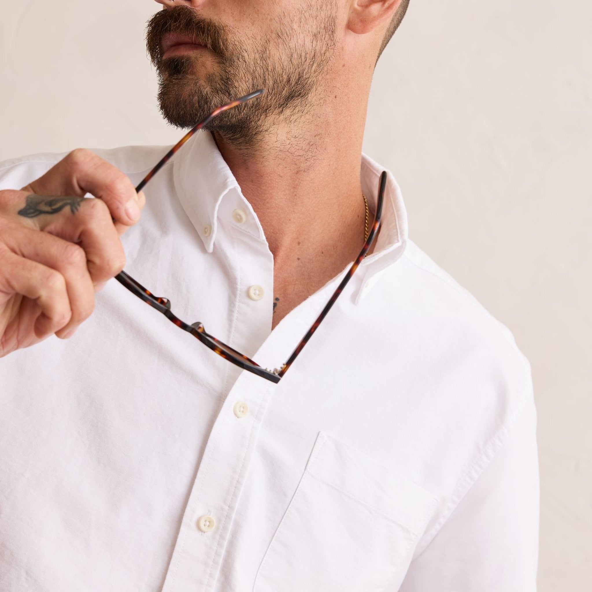 Le Jack in White Oxford du quotidien