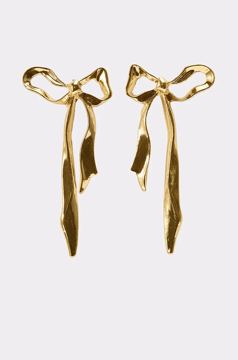 TIE IT WITH A BOW EARRING - Akira Store
