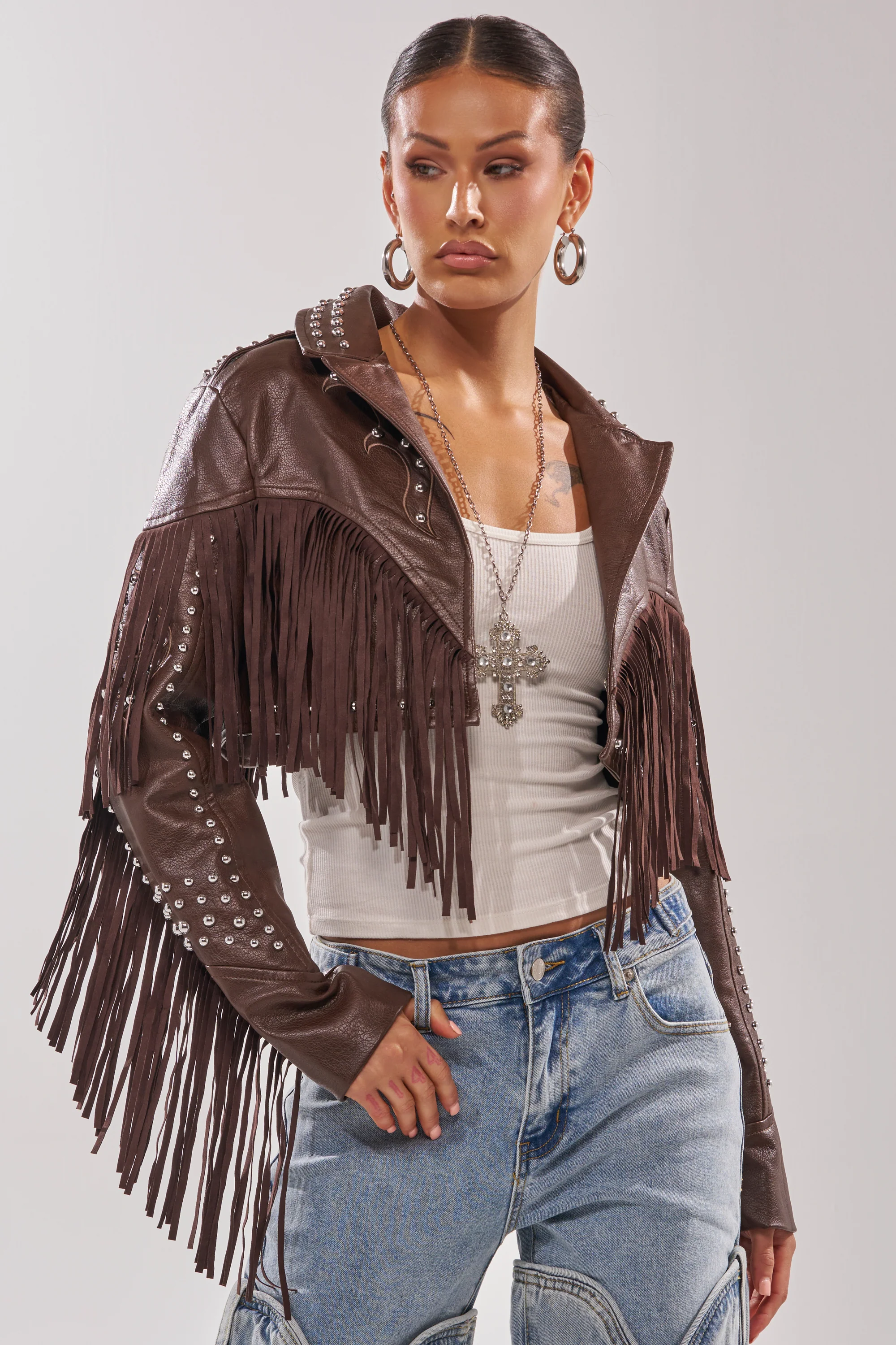 NOT MY FIRST RODEO CROPPED MOTO - Akira Store