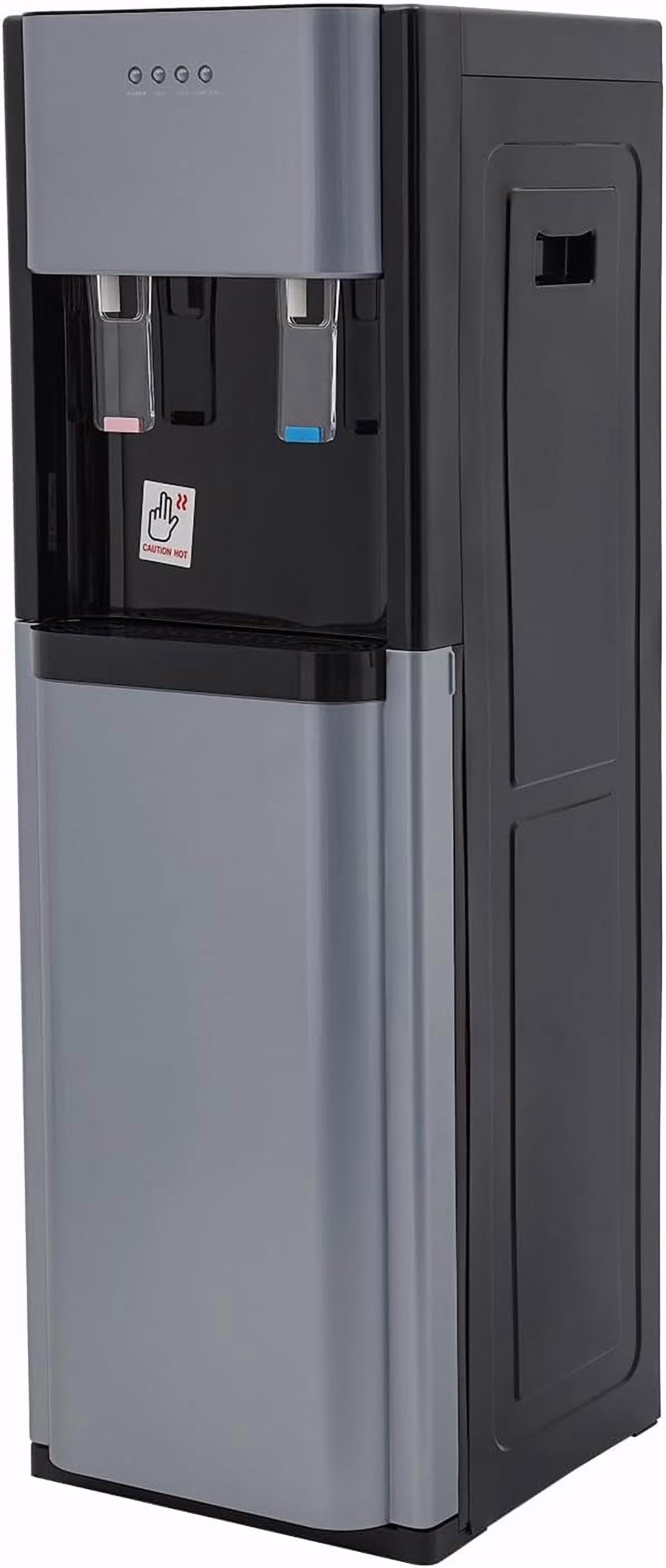 5.28 Gallon Bottom Loading Water Cooler Dispenser, 2 Temperatures Available with Hot, Cold, Practiacal Freestanding Water Dispenser for Both Home Offices Nurseries Kitchens.(Dark Gray)(Dark Gray)