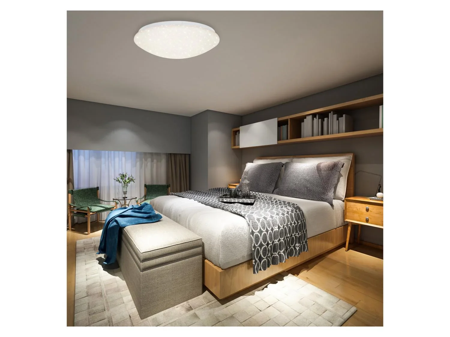 Briloner Plafonnier LED CTT