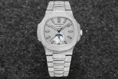 Patek Philippe Nautilus 5726 / 1A-014 R8 Factory Diamond Watch