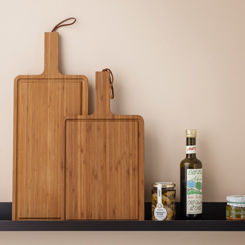 Nordic Kitchen skjærefjøl i tre 44x22 cm bambus