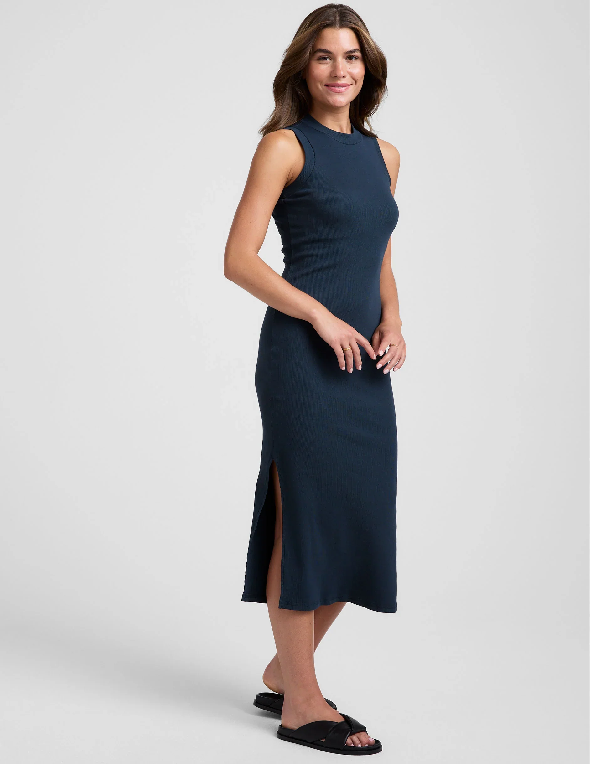 Rib Tank Dress