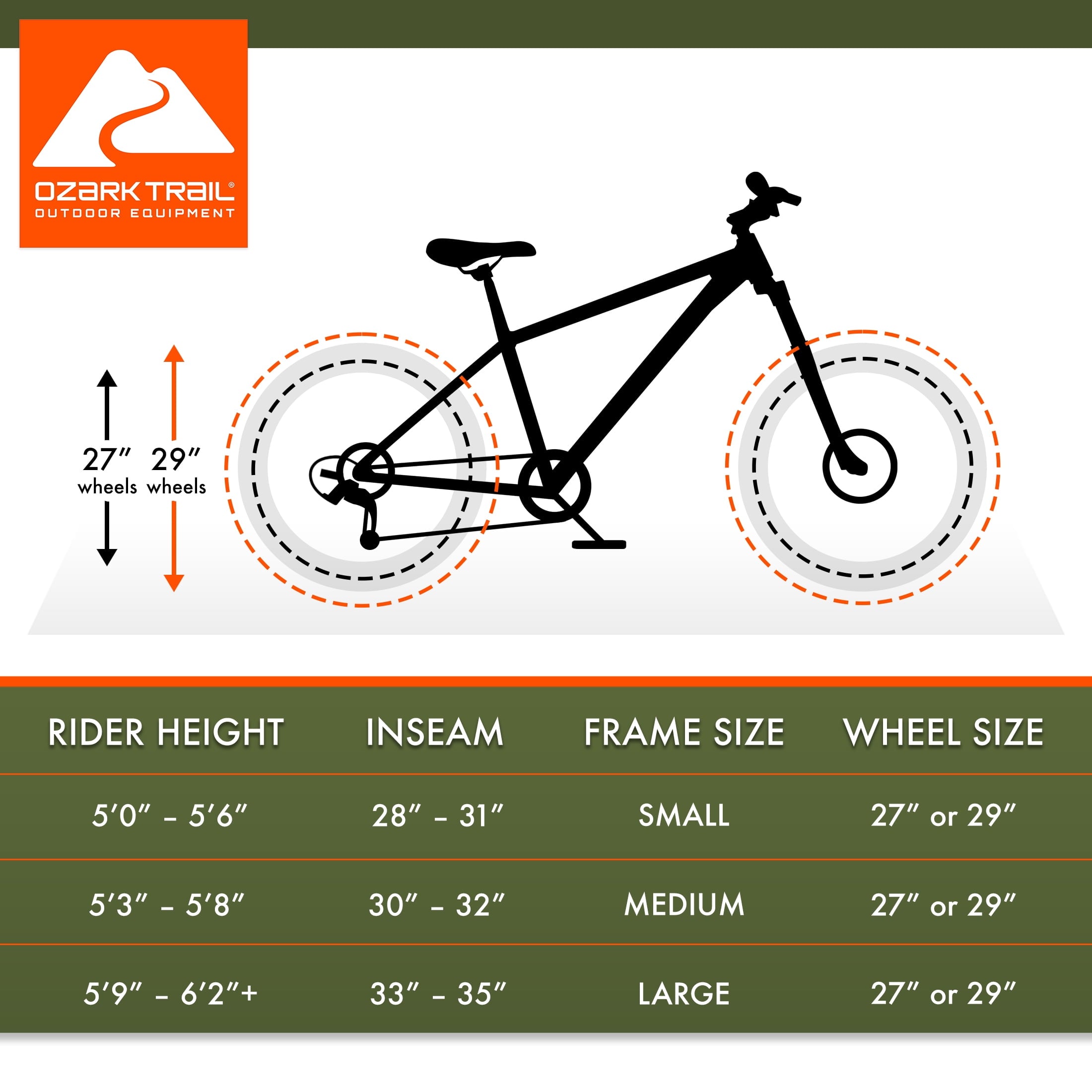 Trail 27.5 Vibe Mountain Bike. Small Frame. Black