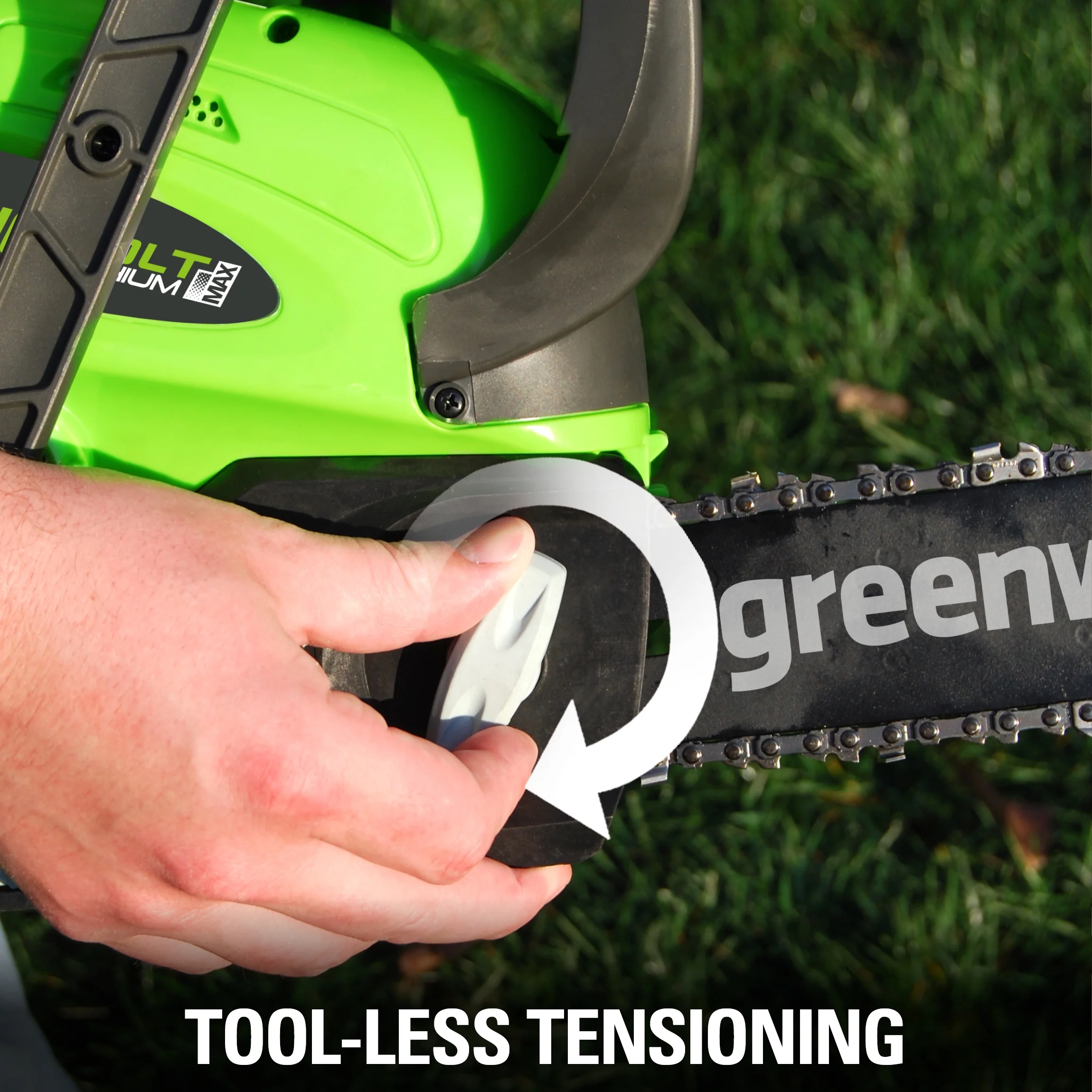 12" 40 V Battery Powered Chainsaw - Image 10