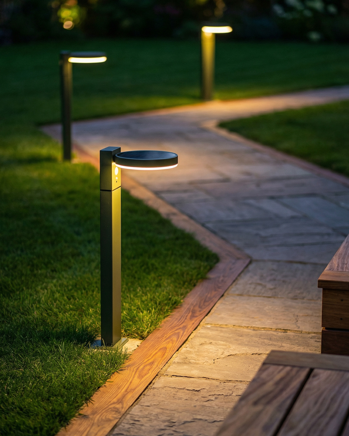 Marisa - Baliza Solar LED de Exterior de Aluminio Marisa