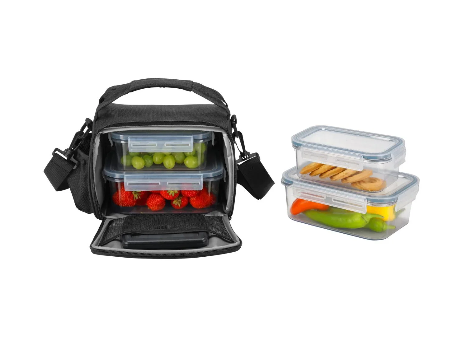 SILVERCREST Sac isotherme avec botes de conservation