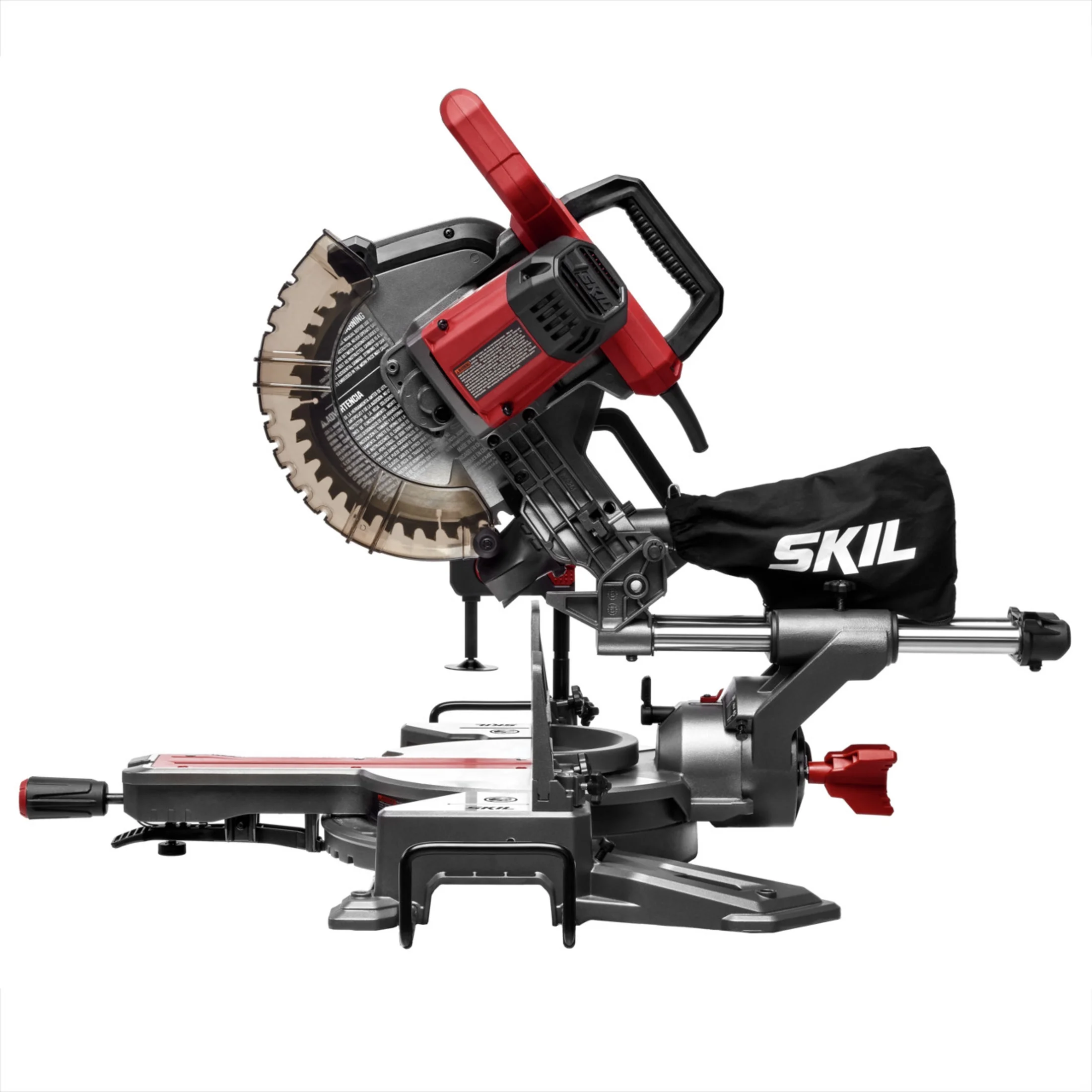 15 Amp 10'' Corded Electric Dual Bevel Sliding Miter Saw - Image 4