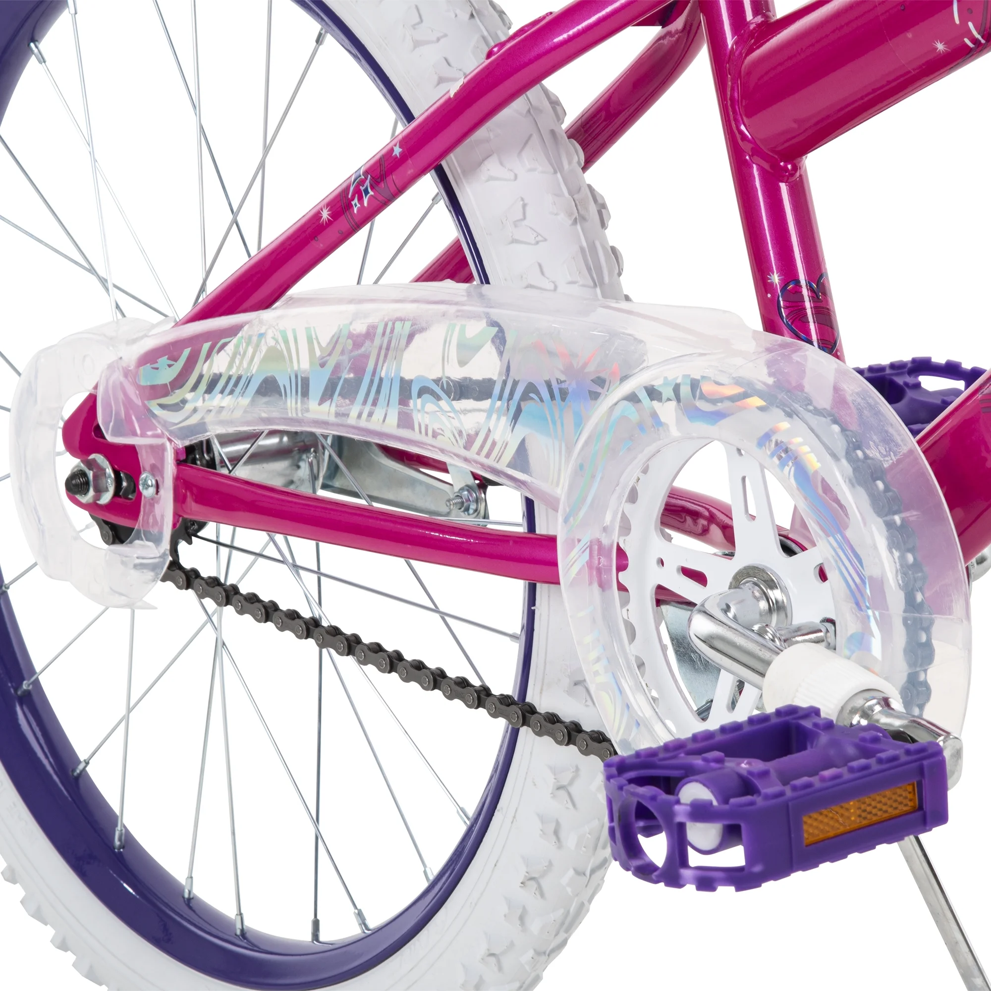 20 in Sea Star Girls Sidewalk Bicycle for Kids, Pink Image 4