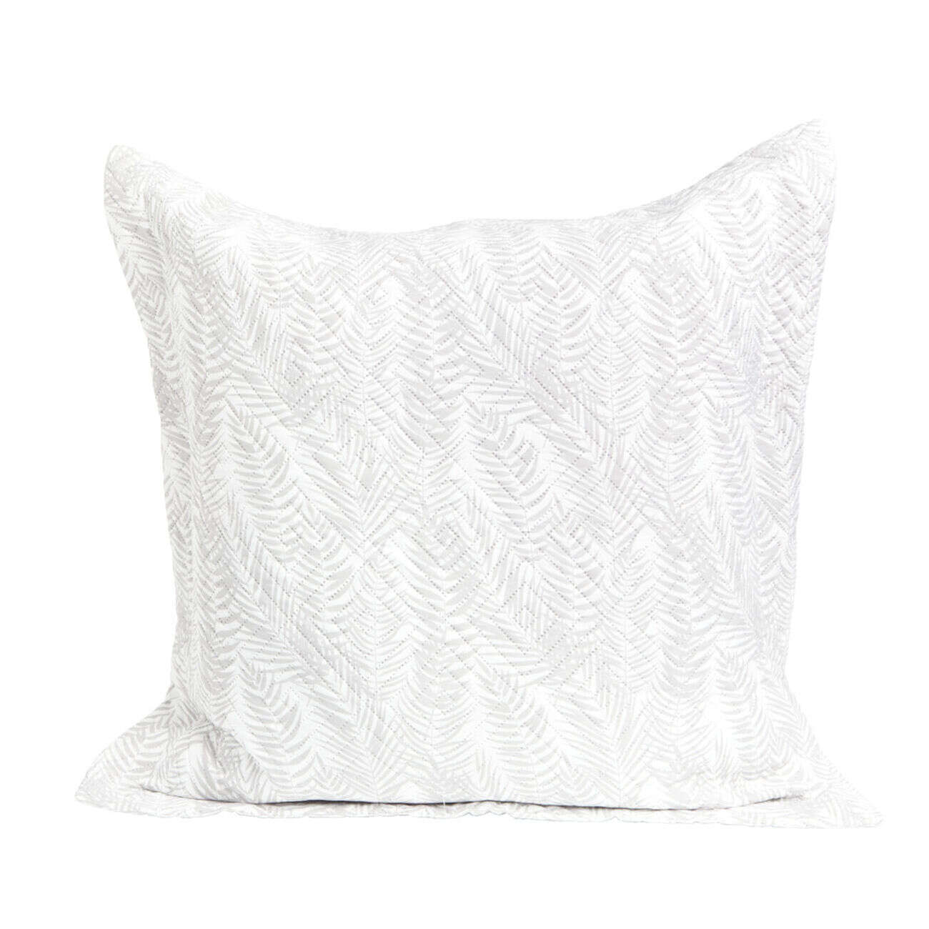 Lot de 2 taies d'oreillers boutis 50x70cm ou 65x65cm