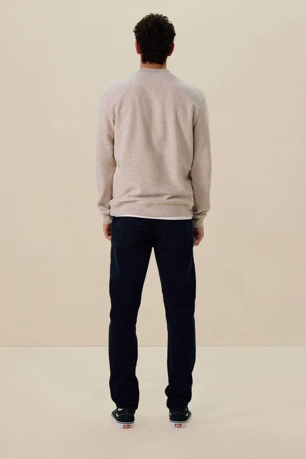 Philo donkerblauwe mid-rise regular fit jeans