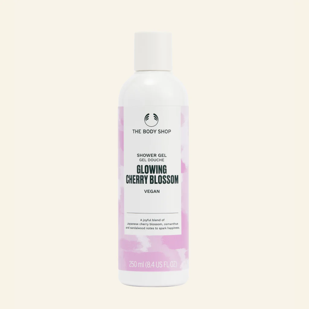 Glowing Cherry Blossom Shower Gel