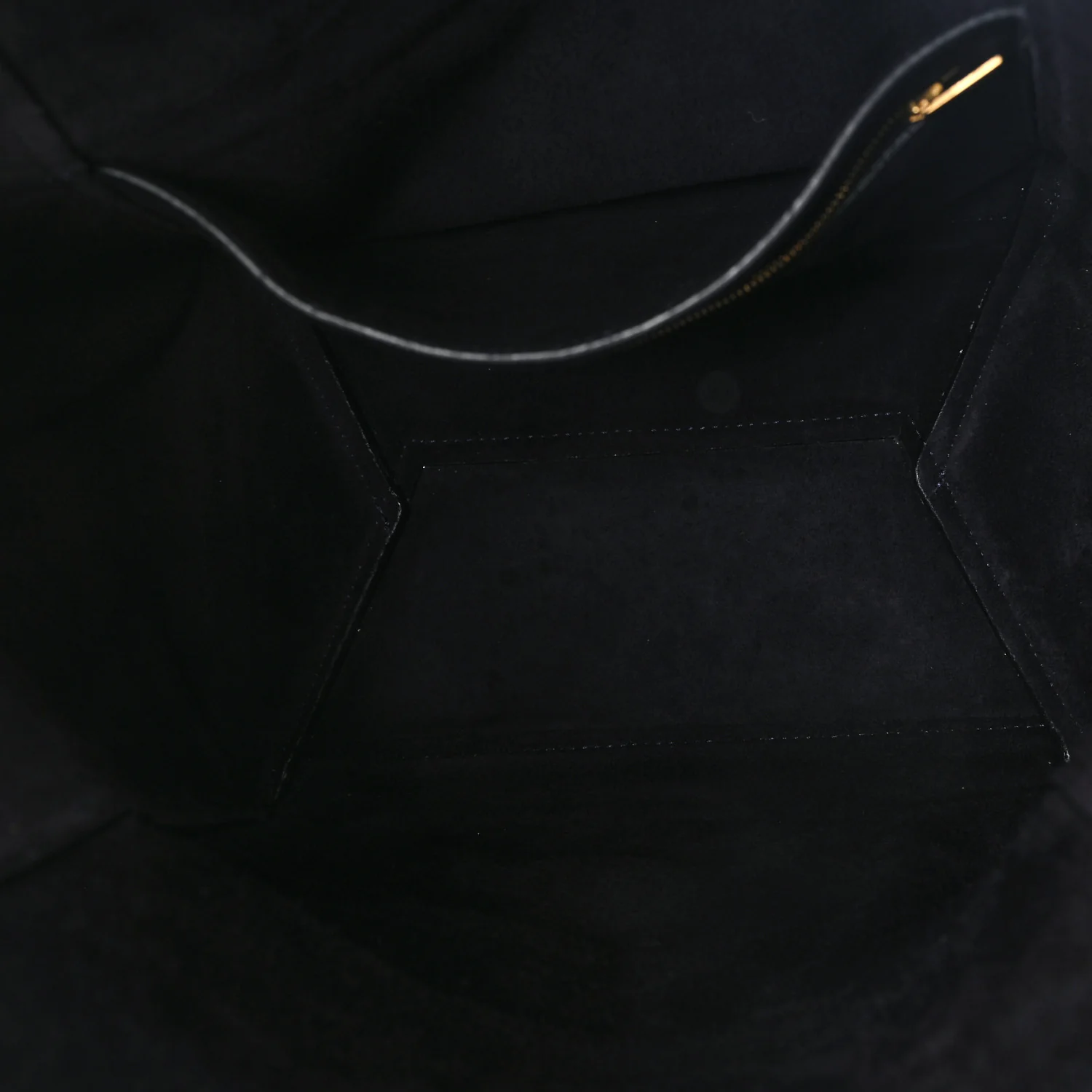 Soft Grained Calfskin Sangle Bucket Bag Navy Blue