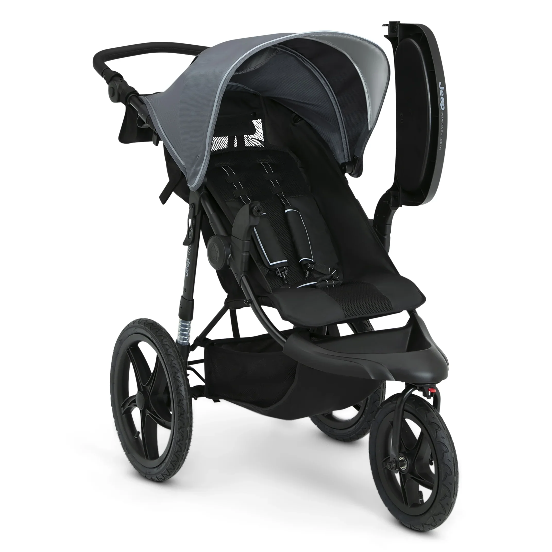 Jeep TurboGlyde Jogging Stroller by Delta Children, Black