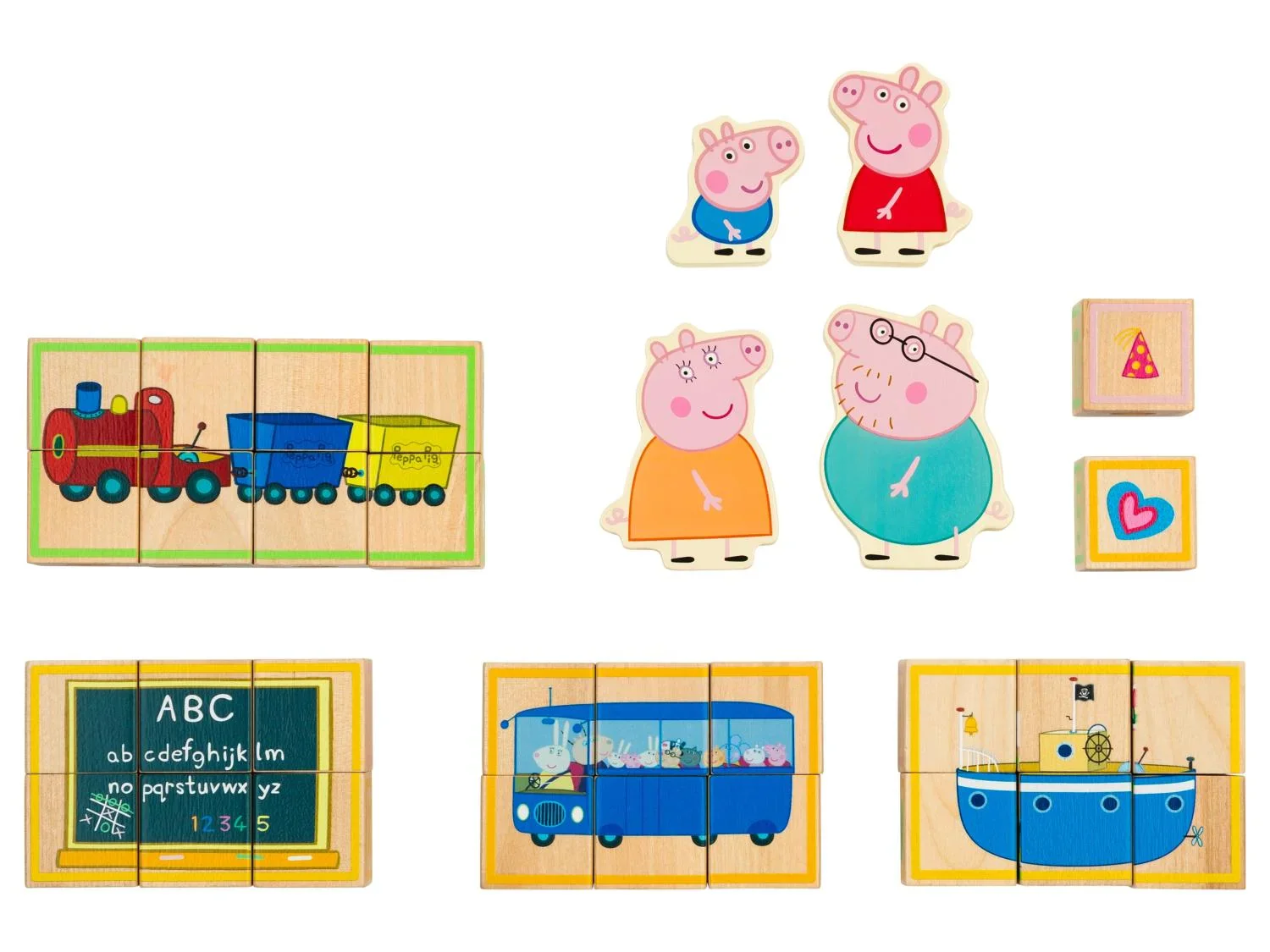 Camion en bois Peppa Pig