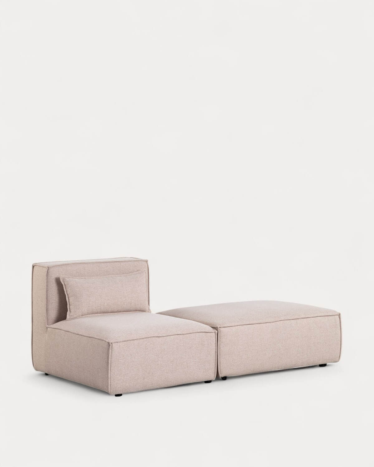 Kilhe Tela - Sillón Modular con Puff de Tela Kilhe