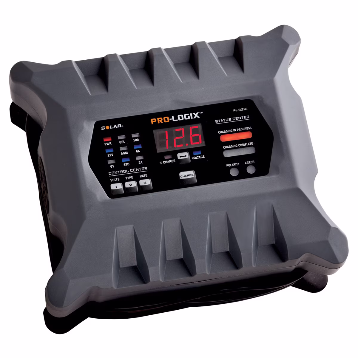 6/12V 10/6/2A SOLAR PRO-LOGIX Battery Charger