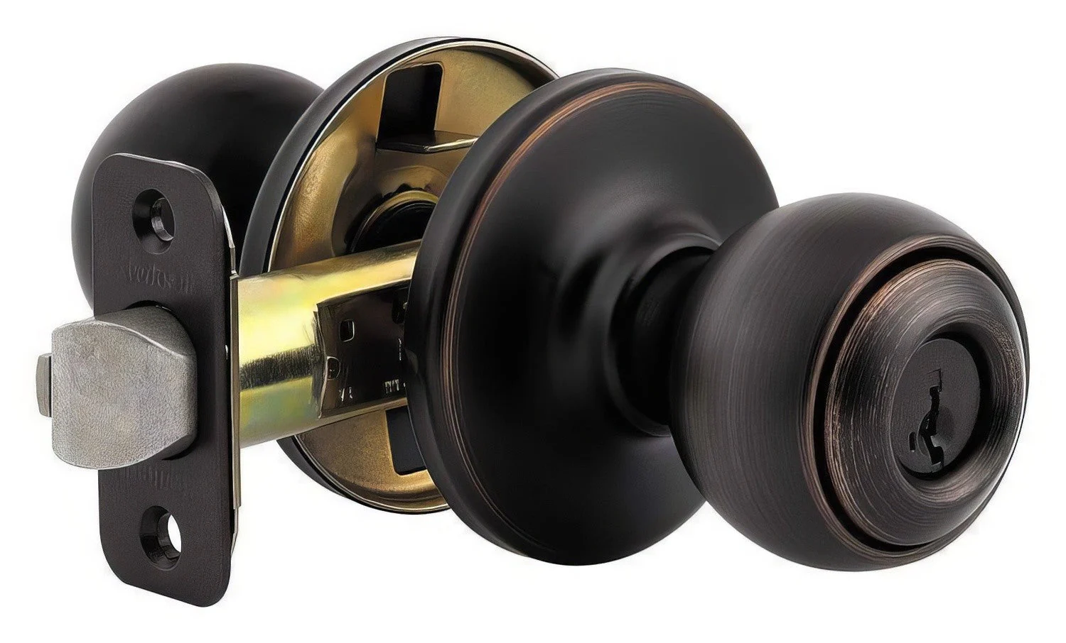 Kwikset 400P-S Polo Single Cylinder Keyed Entry Knob - TA Screen Specialist, Inc.