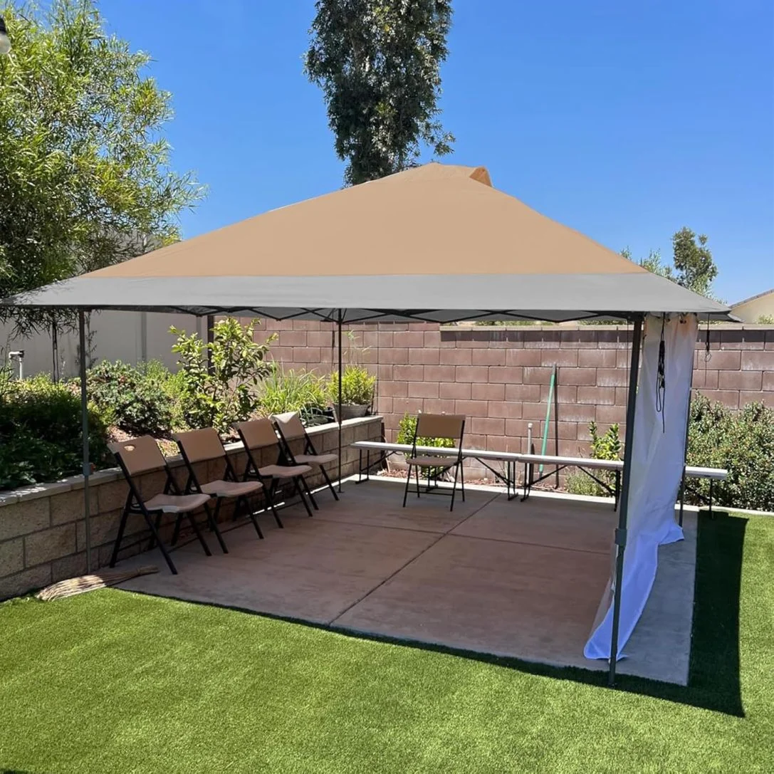 13x13 Canopy Replacement Top with Air Vent Fit for Coleman Oasis 1606532 2156426 2156428, 300D Oxford Waterproof Silver Coated Pop Up Canopy Tent Cover for Outdoor (Replacement Top Only) - Image 5