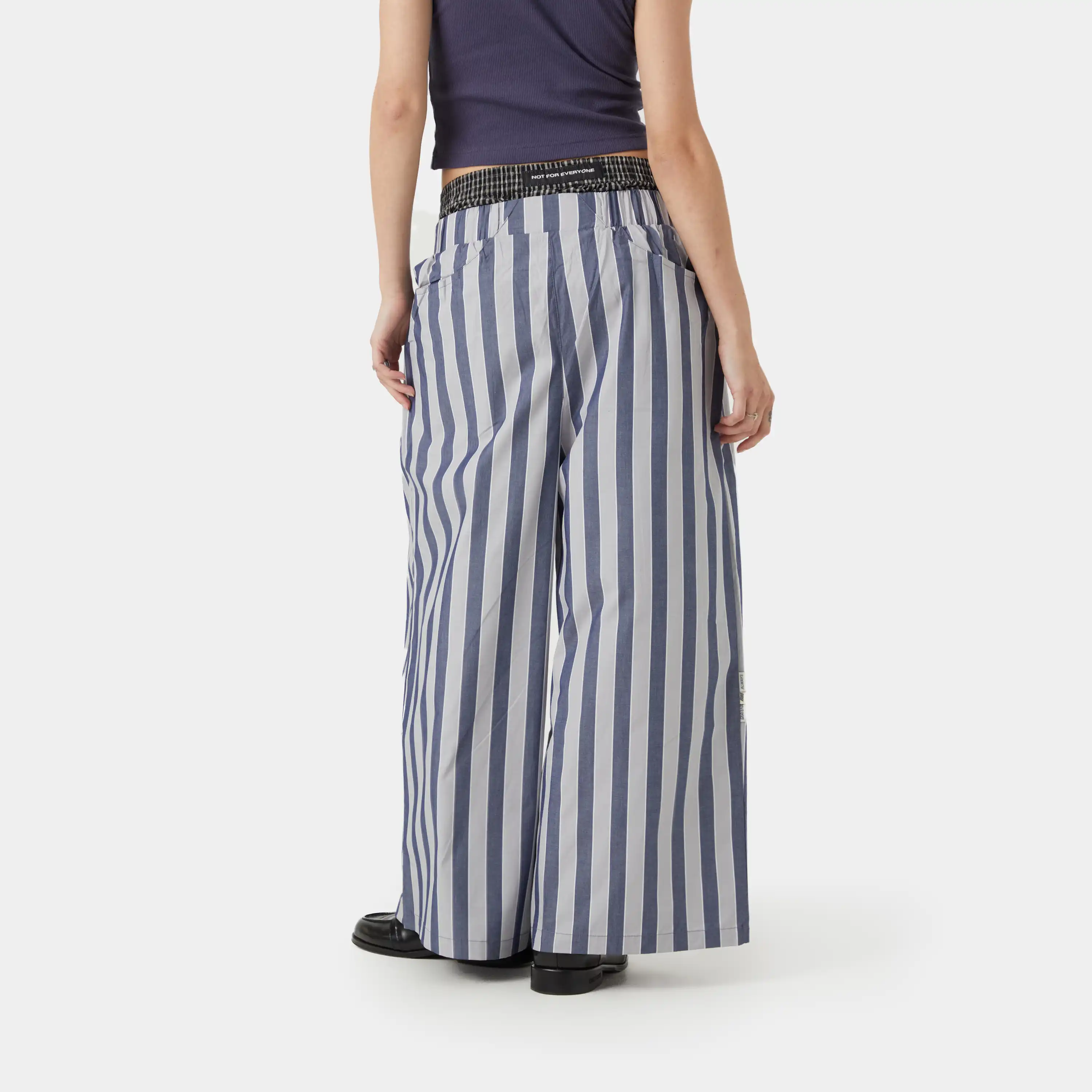 Agl Striped Wide Pants
