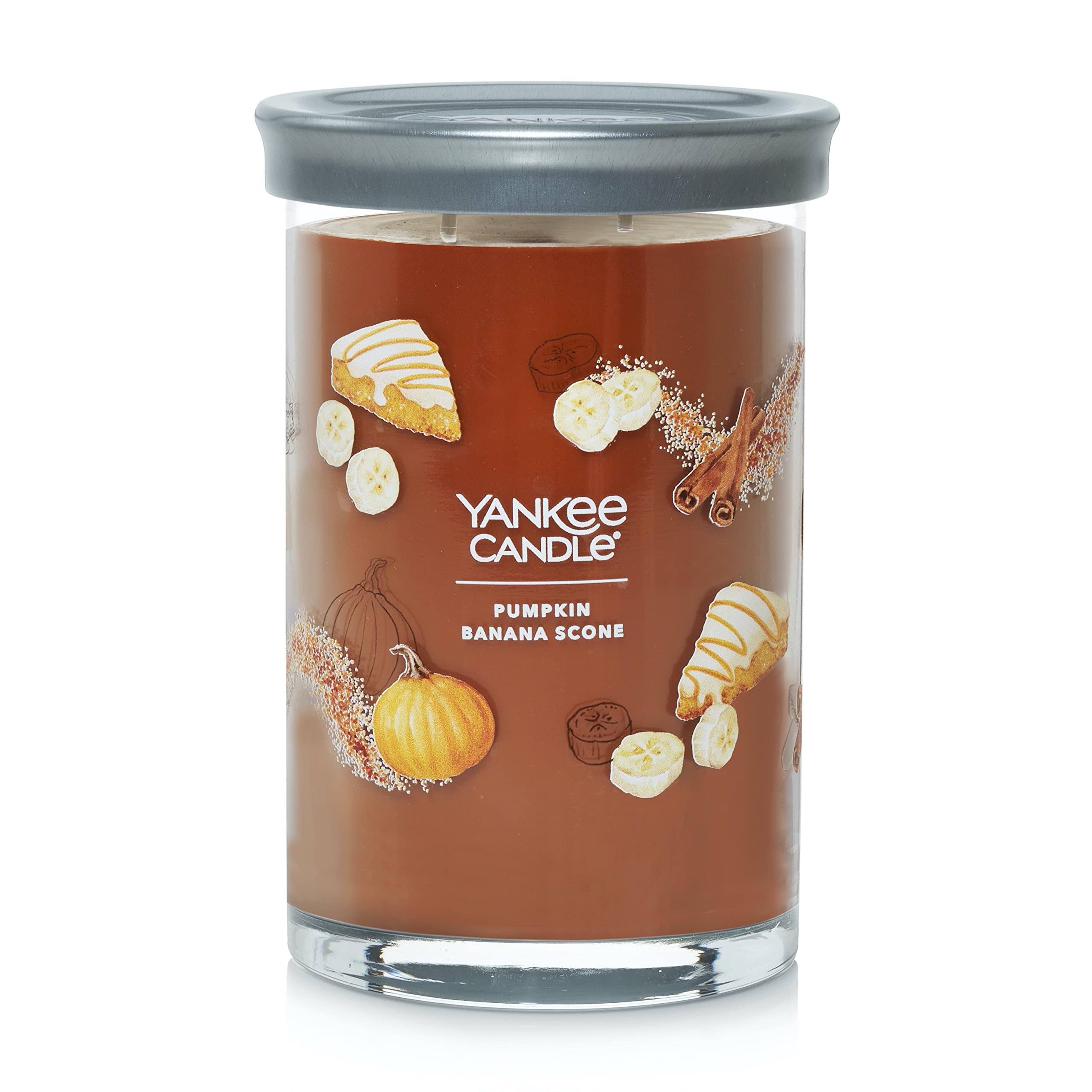 Yankee Candle Candle, Pumpkin Banana Scone - 1 candle, 20 oz