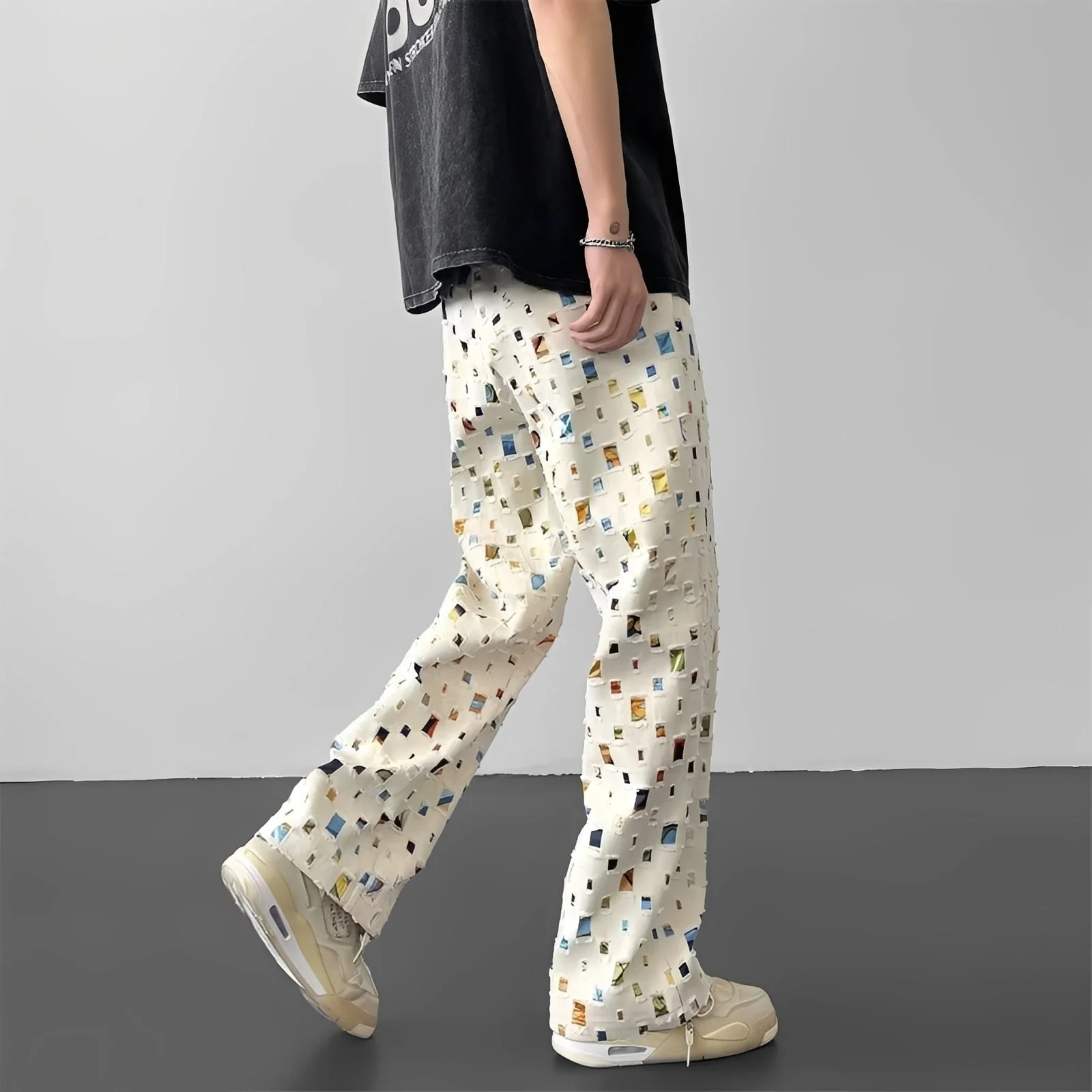 Tyrone - Pantalons Droits Élégants