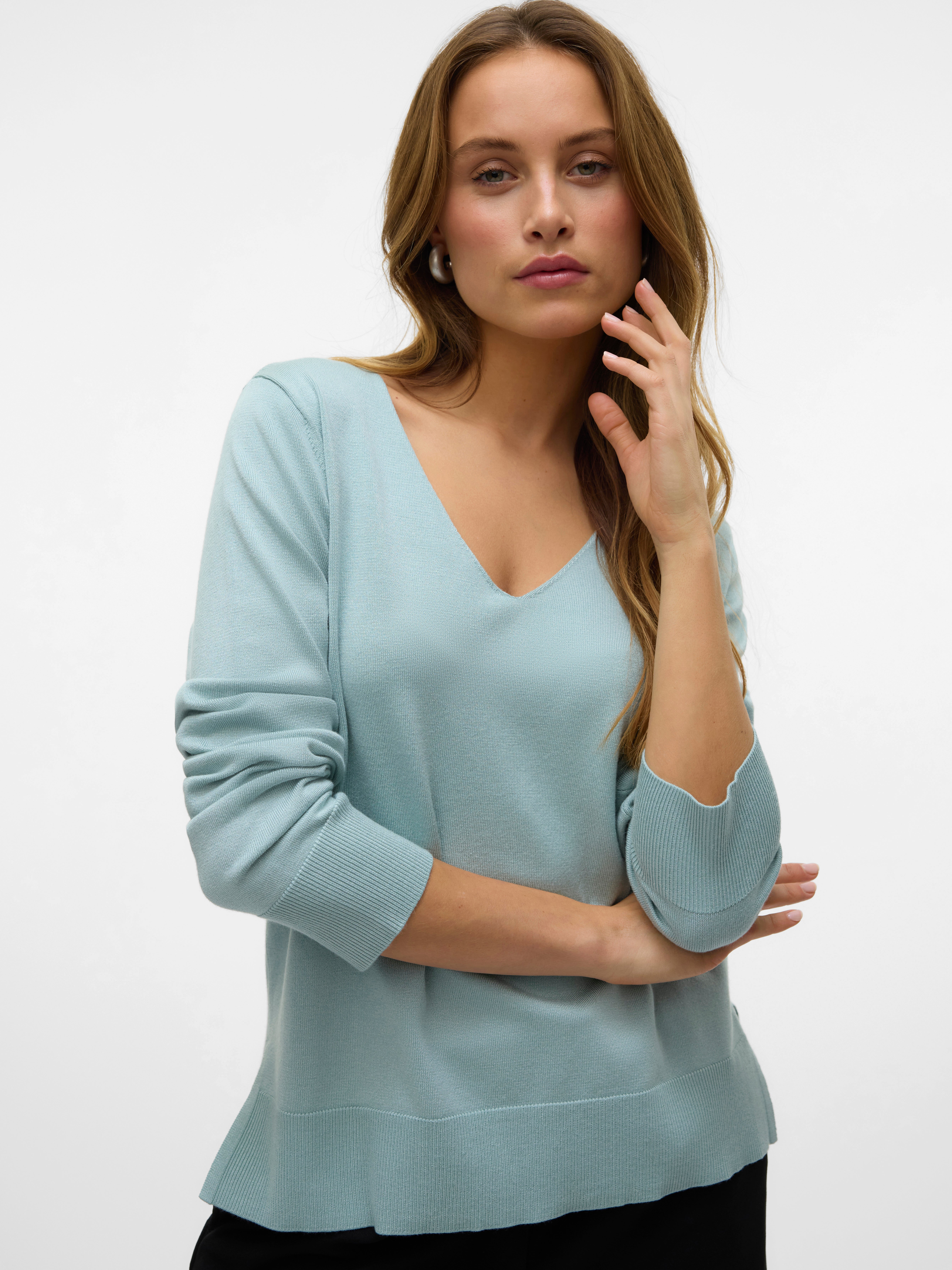 VERO MODA® VMSILJE Knitted pullover