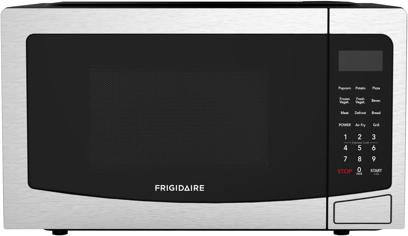 FRIGIDAIRE 1.2 cu ft Microwave, Digital Air Fryer, Convection Oven, Combo-Fry with XL Capacity, Stainless Steel Finish