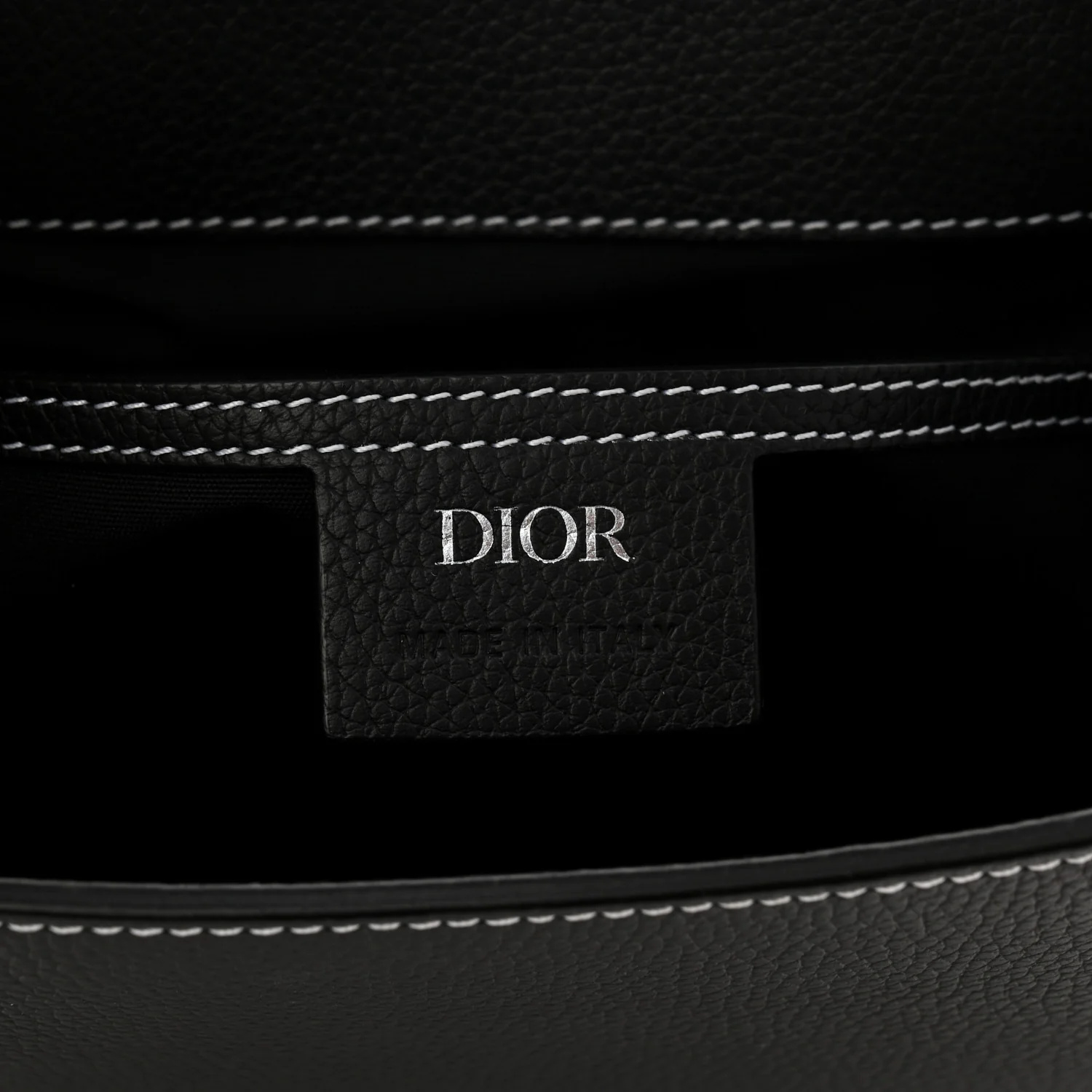 Grained Calfskin Maxi Gallop Backpack Black