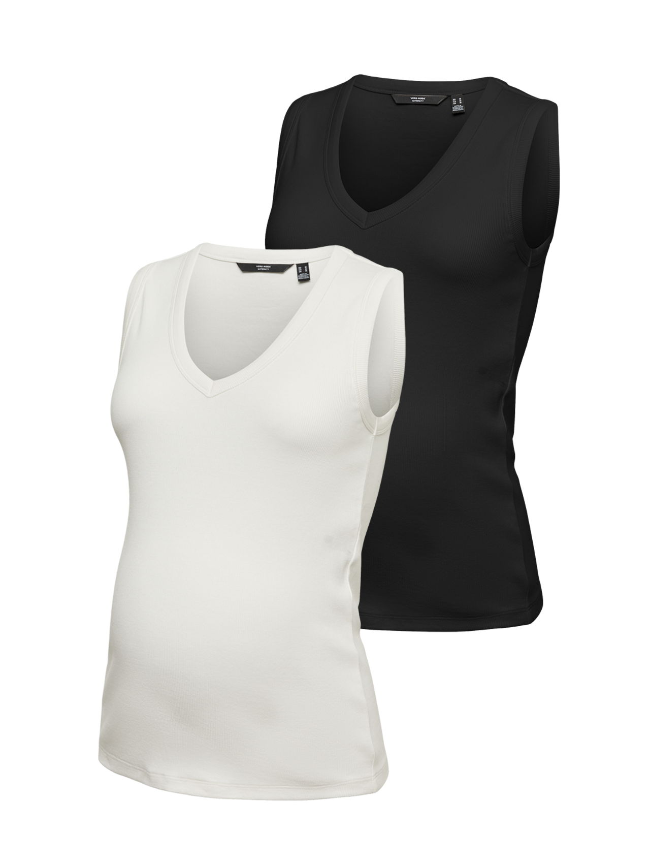 VERO MODA® Regular Fit V-Neck 2-pack Top