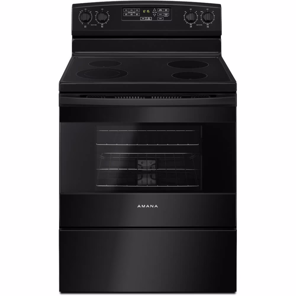 AER6603SFB freestanding smoothtop electric range(White)