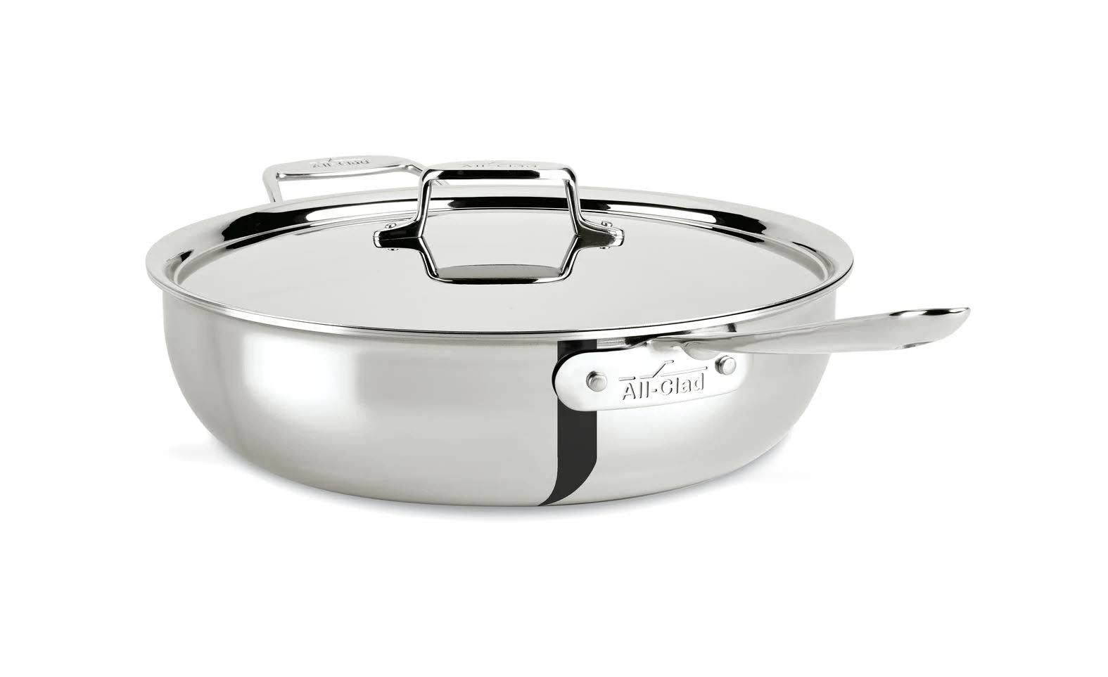 All-Clad BD55406 D5 Brushed 18/10 Stainless Steel 5-Ply Bonded Dishwasher Safe