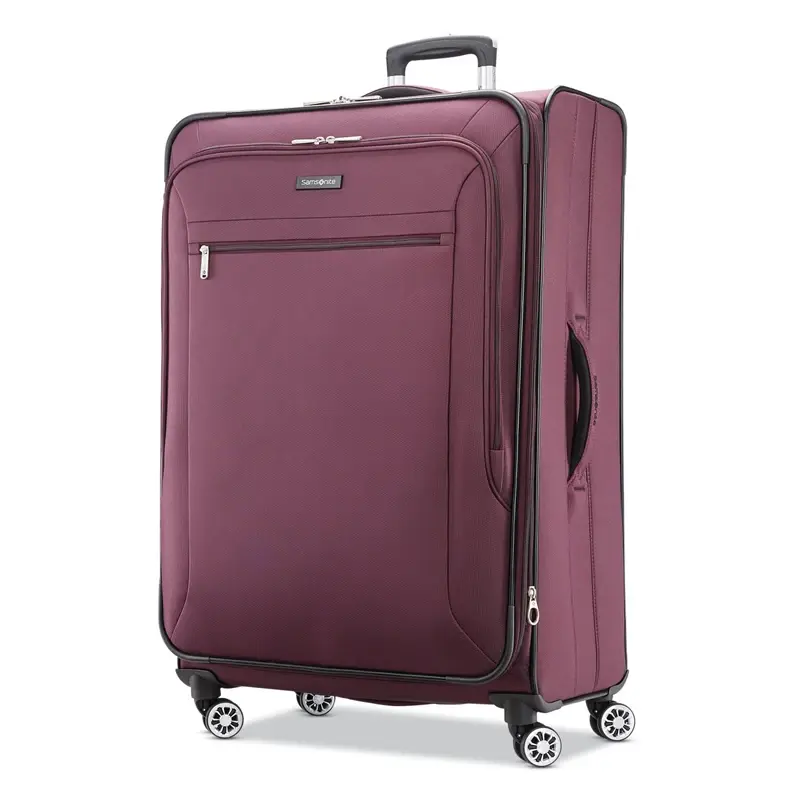Plum Ascella X Extra Large Spinner Checked Luggage | 9073-WRNAB - SAMSONITE OUTLET