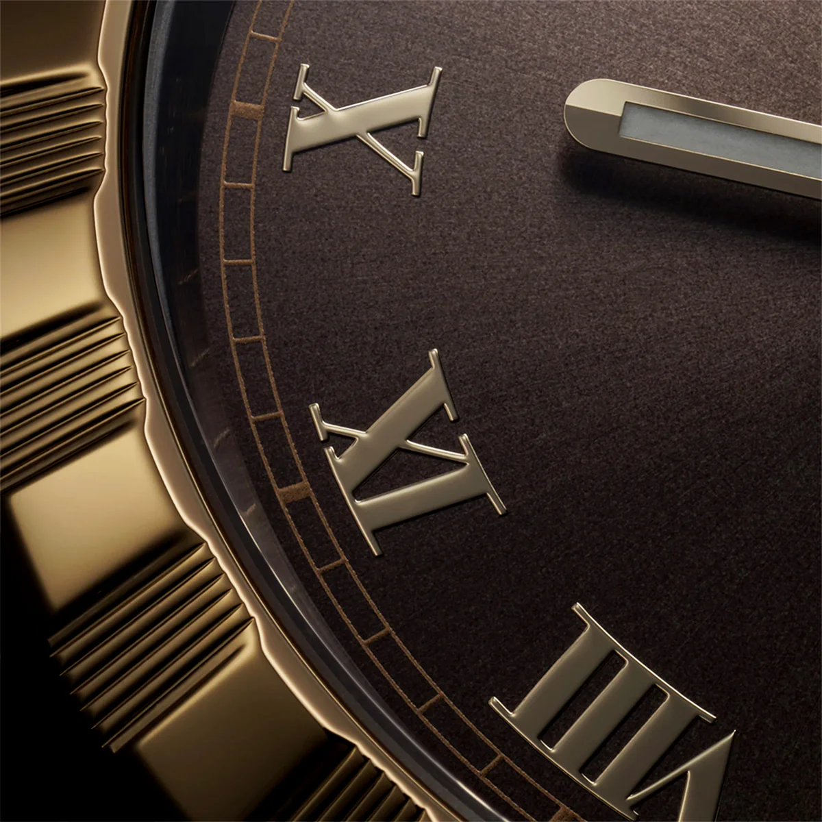 【Super Clone】TUDOR Royal 38mm Two-Tone Brown Roman Dial Automatic Bracelet Watch M28503-0007