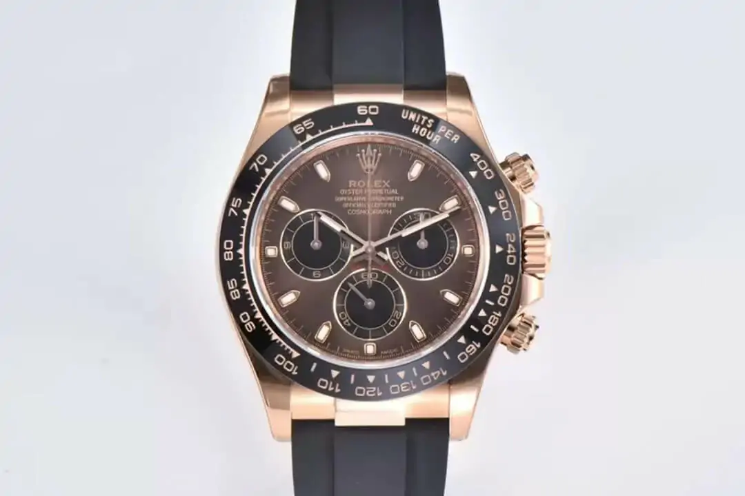 Rolex Cosmograph Daytona M116515LN-0041 Clean Factory Black Strap